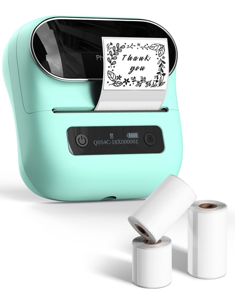 Bluetooth Thermal Label Printer M220 for Barcodes Address Tags 3 Inch