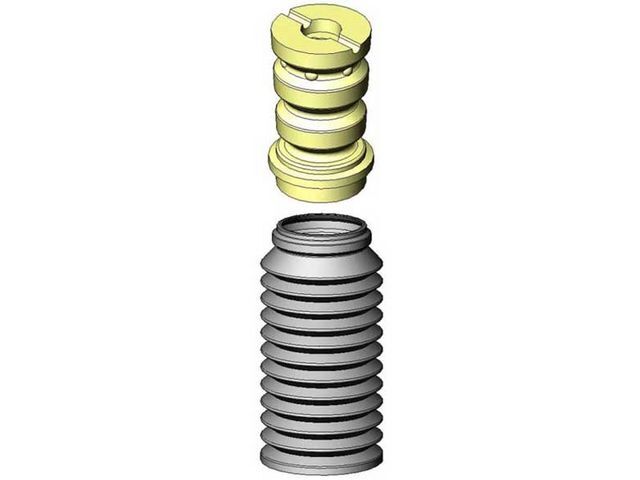 Rear KYB Boot Kits Strut Bellows fits Audi A4 Quattro 2002-2006 Cabriolet 46TKJY