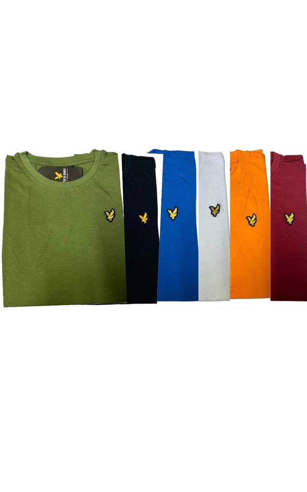LYLE AND SCOTT SHORT SLEEVE CREW NECK 100% COTTON  T-SHIRT