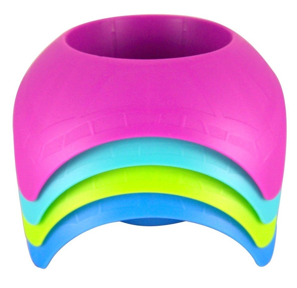 Outdoor Beach Vacation Turtleback Sand Coaster Drink Cup Holder,  4 Pack