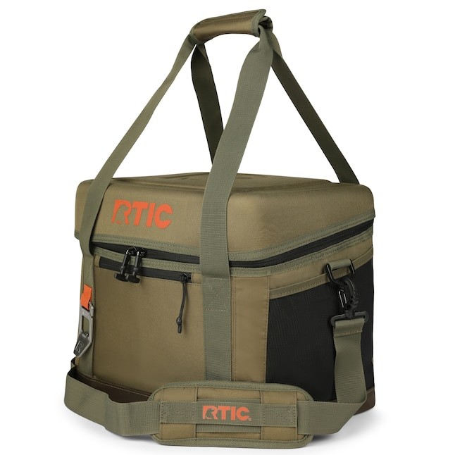 RTIC Outdoors Everyday Cooler Olive 28 Cans Soft Insulated Personal cooler