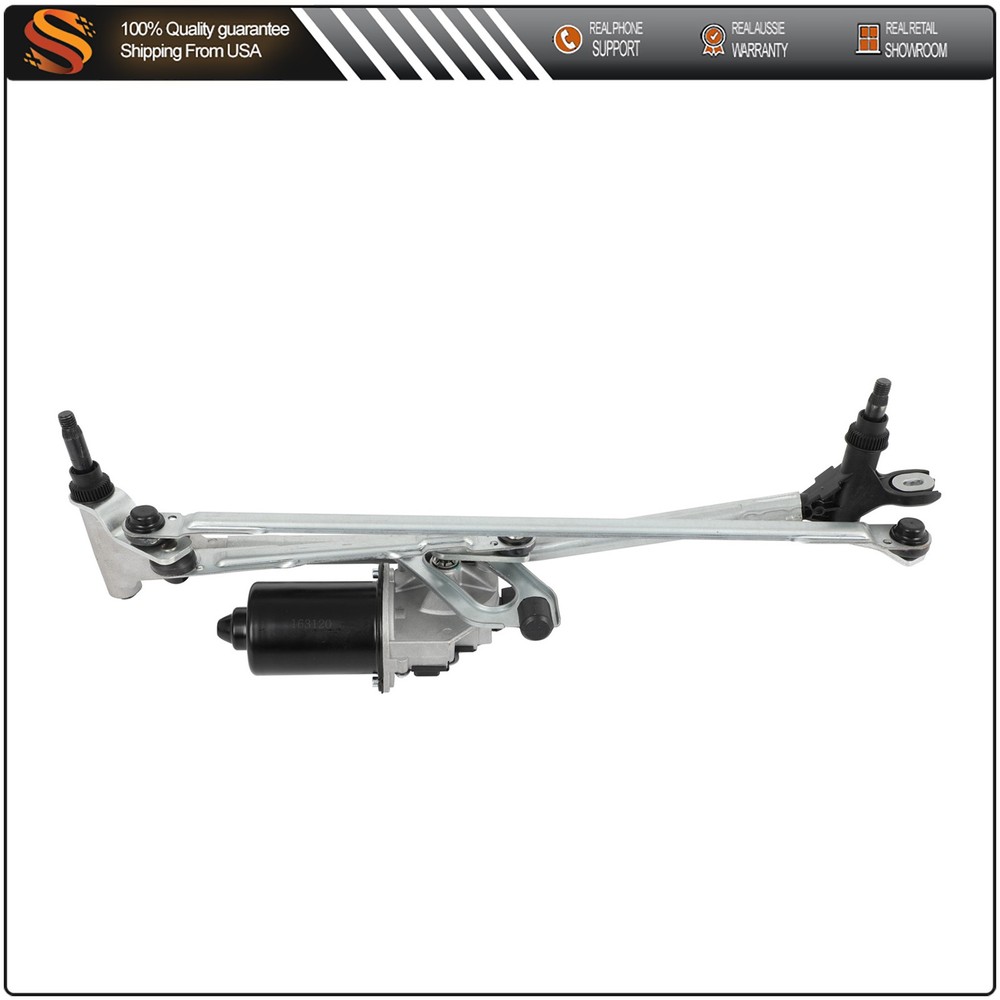 Fit For BMW X1 2013-2015 Front Left Wiper Motor With Linkage Assy 61612990025