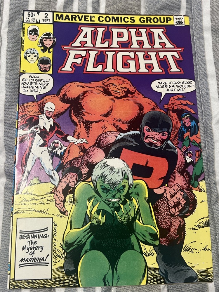 Alpha Flight #2 (Marvel Comics September 1983)