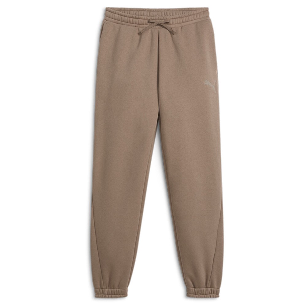 PUMA Mens Brown Athletic Sweatpants Casual Comfort Fit Essentials