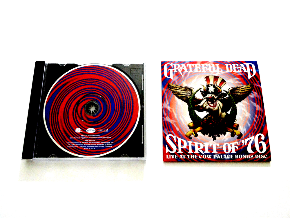 Grateful Dead Spirit Of '76 Live At The Cow Palace Bonus Disc CD GD 1976 Tour