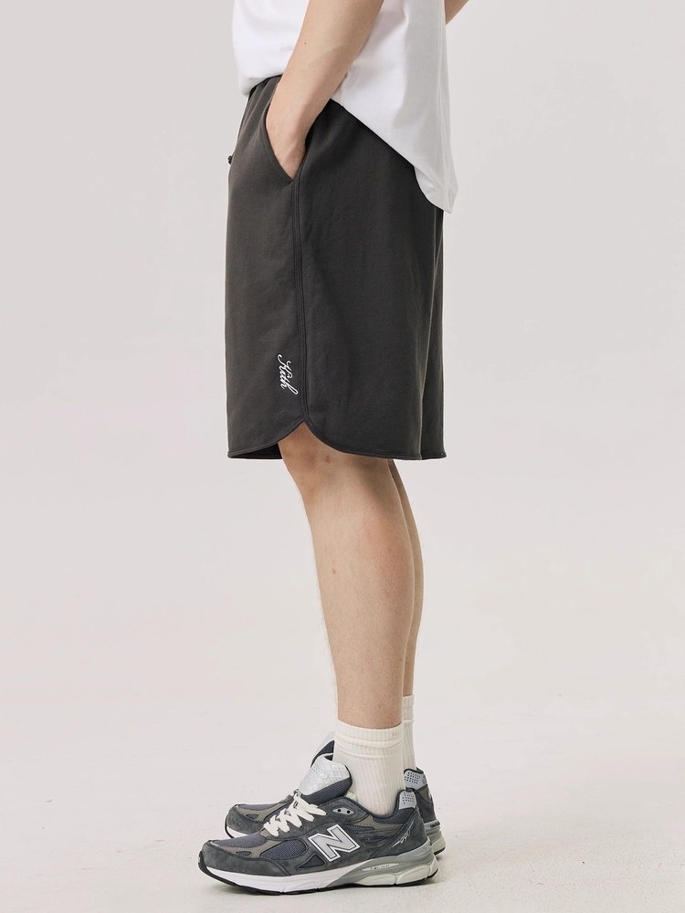 Kith Embroidered French Terry Shorts Cotton Casual Athletic