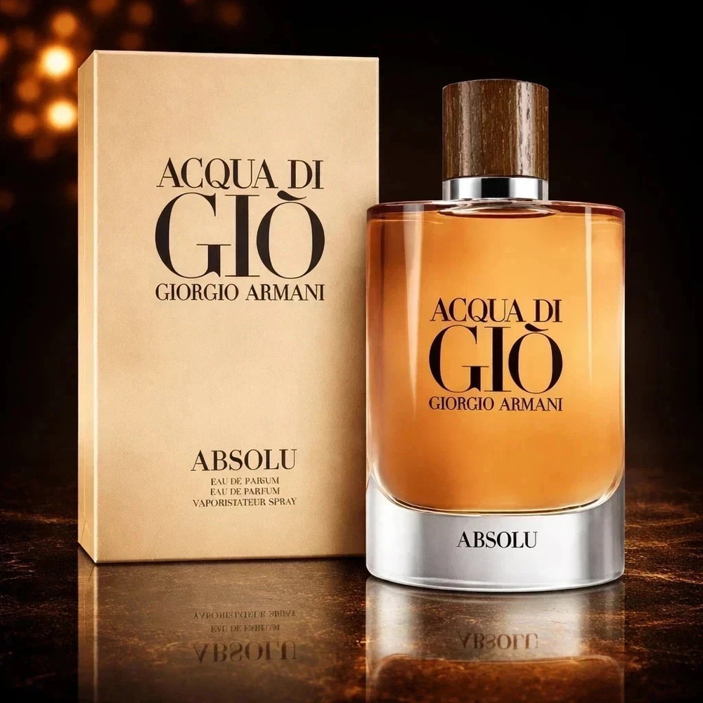Giorgio Armani Acqua Di Gio Absolu EDP Spray 125ml 4.2oz Men Sealed Branded