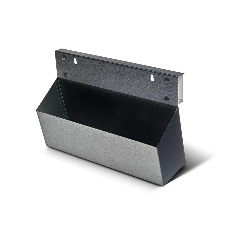 Magclip 12x3.5x5 Inch Black Powder Coated Steel Magnetic Tool Holder