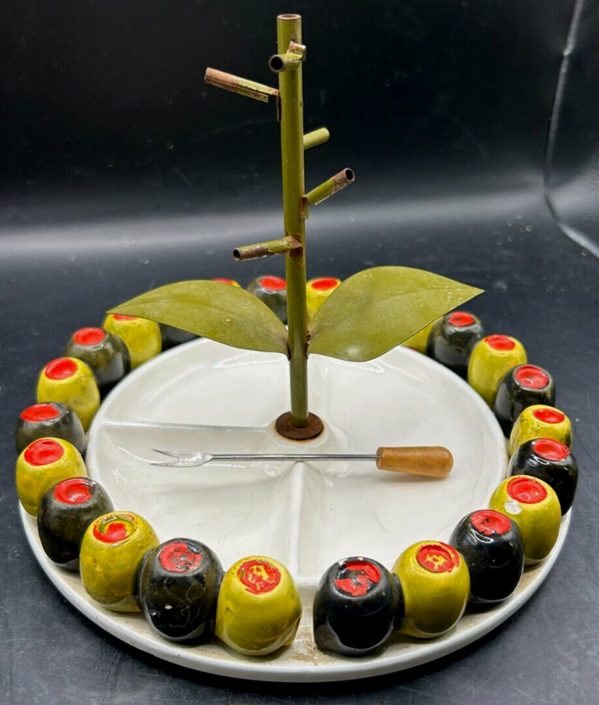 Vintage Enesco 3 Section Serving Dish/Relish Dish/Appetizer Dish Made in Japan