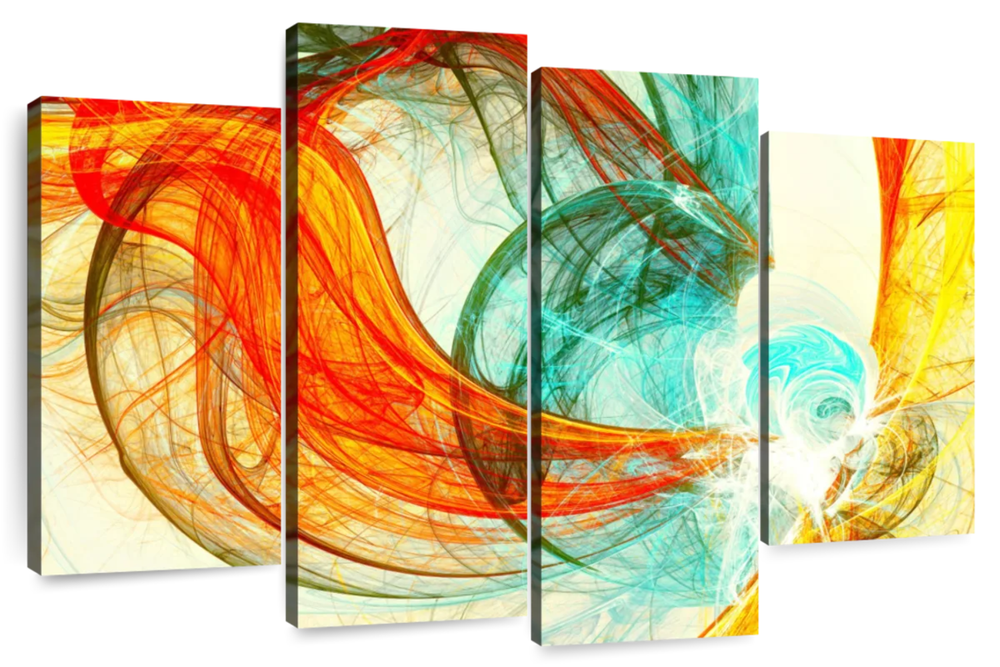 Energy Dynamic Abstract Wall Art