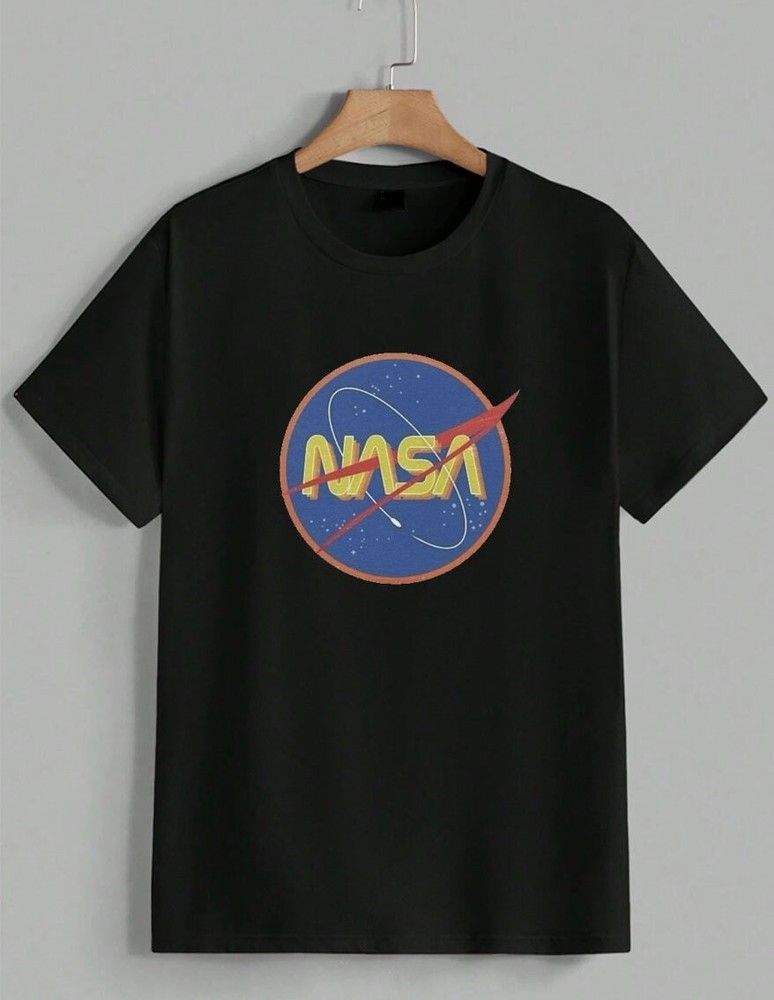 Classic NASA Meatball Logo Space Exploration Graphic T-Shirt Retro Pop Unisex