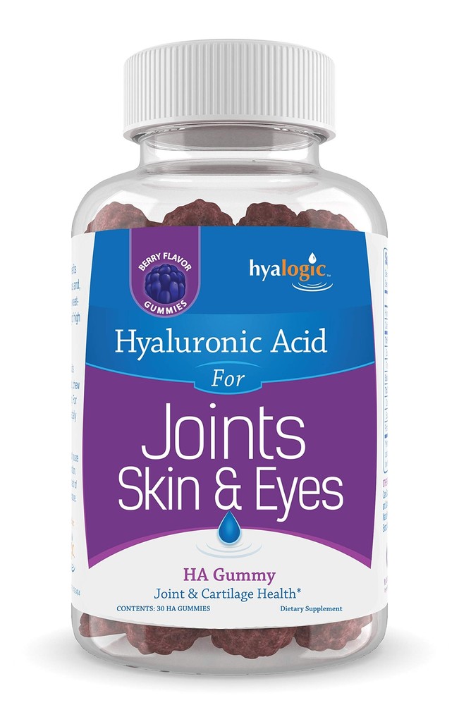 Hyalogic Hyaluronic Acid Gummies Mixed Berry Flavor HA Gummies – Gluten-Free ...-image