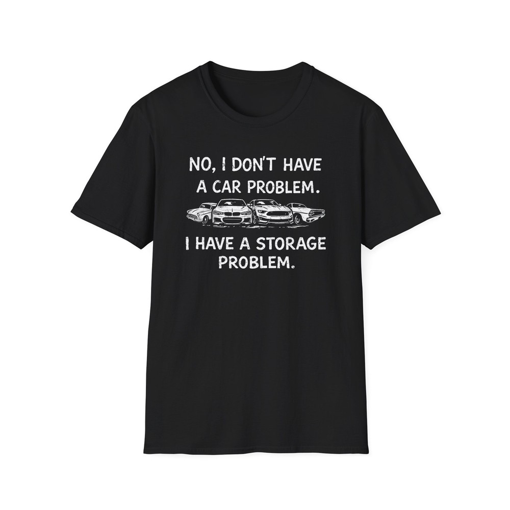 Mechanic Humor T-Shirt No Car Problems Funny Gift Dad Father Gift Unisex T-shirt