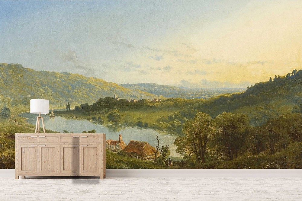 3D Landscape Oil Painting Wall Murals Wallpaper Murals Wall Sticker 74