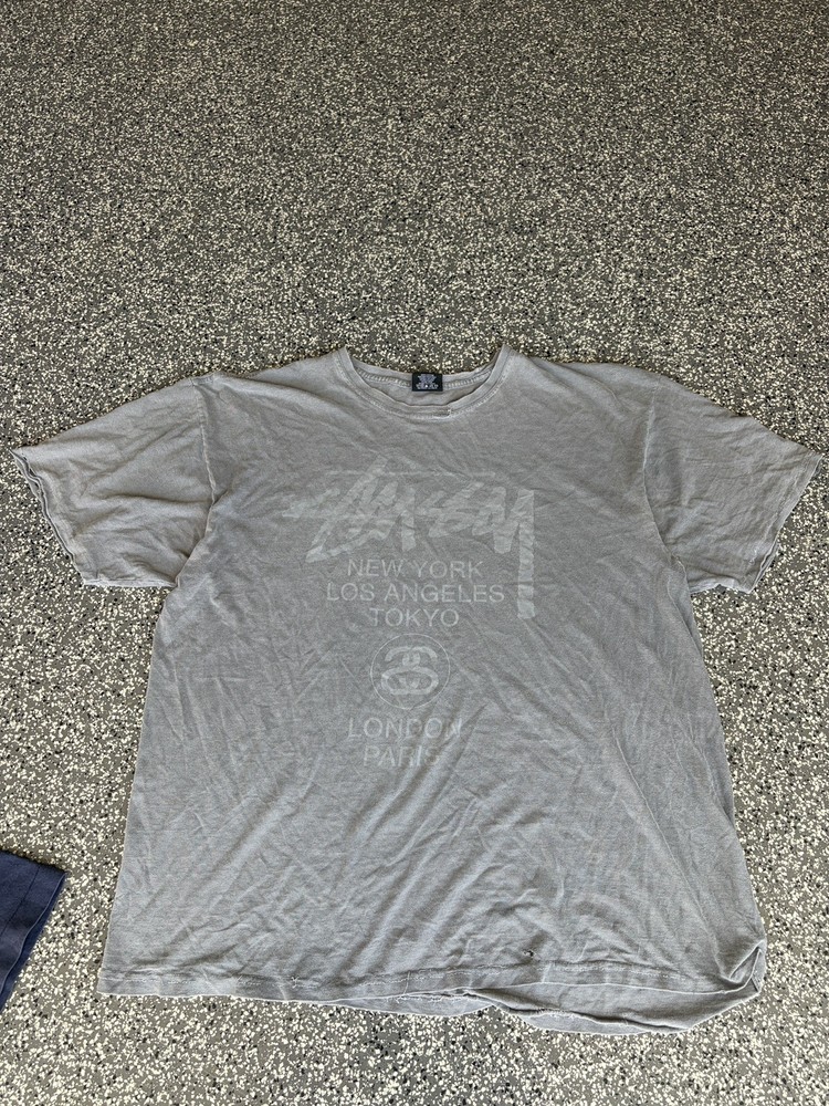Vintage Y2k Stussy World Tour T-Shirt 00’s