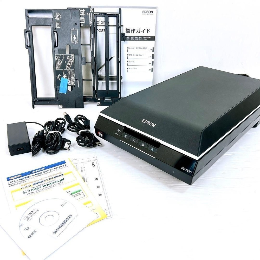 Epson GT-X830 Flatbed Photo Film Scanner CCD Tested Working Japan Model