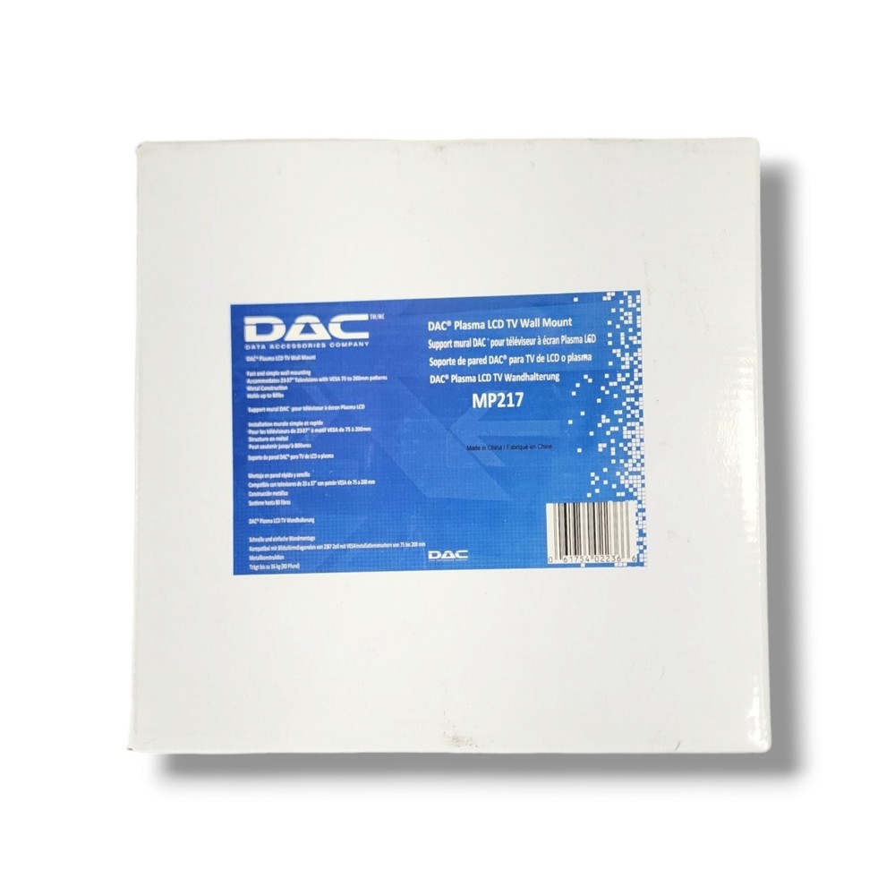 DAC MP-217 Flat Screen TV Wall Mount Accommodates 23