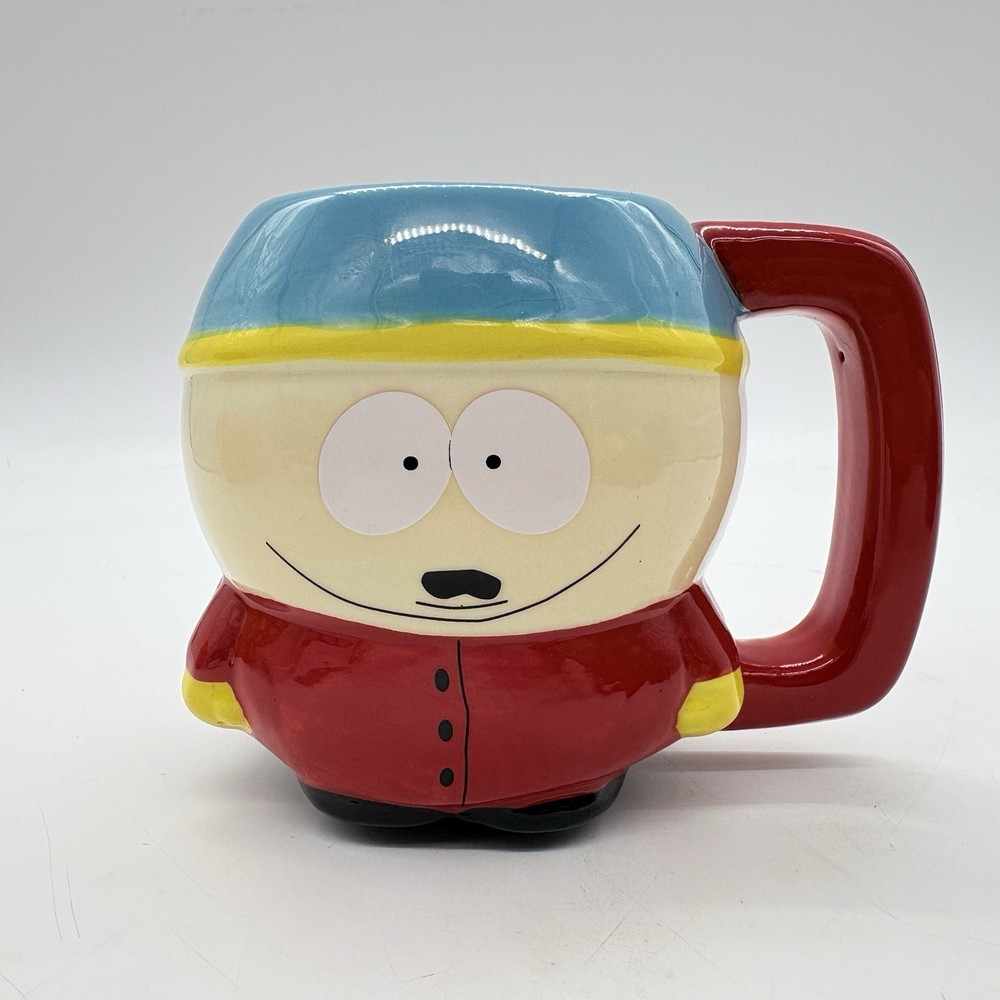 South Park Eric Cartman 3D Character Figural Ceramic Coffee Mug Cup 16oz