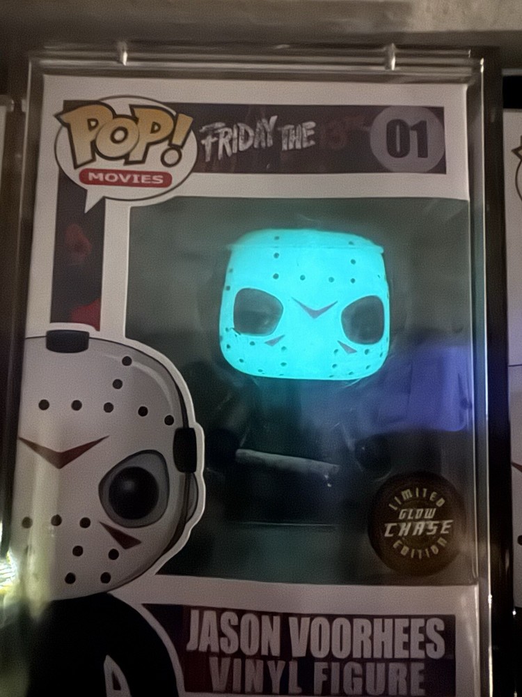 Funko Pop! Jason Voorhees #01 Green Glow GITD Chase Movie Horror Friday 13th