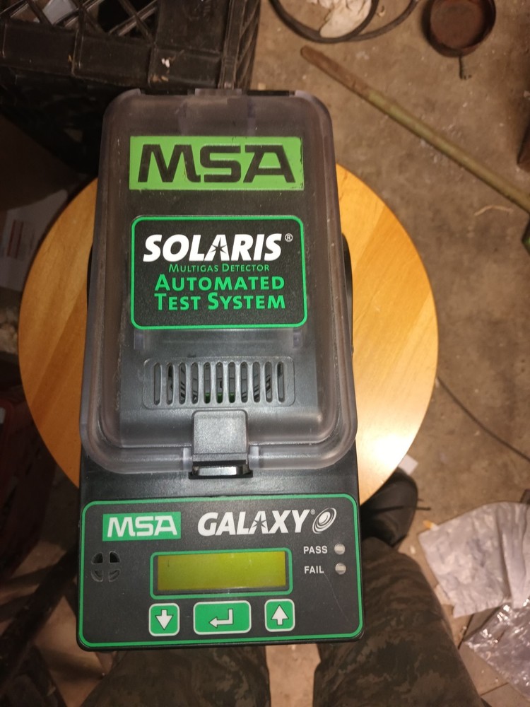 MSA Galaxy Solaris MultiGas Detector Automated Test System tested