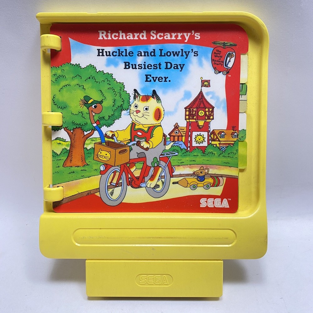 Richard Scarry's Huckle And Lowly's Busiest Day Ever (Sega Pico)
