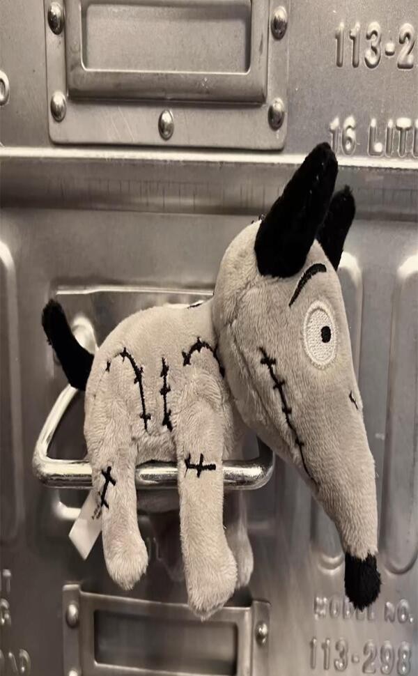 Disney Tim Burton Frankenweenie Sparky dog plush toy Kids Gift