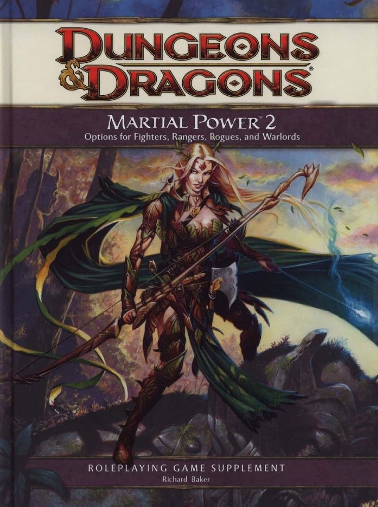 Martial Power 2: A 4th Edition D&D Supplement