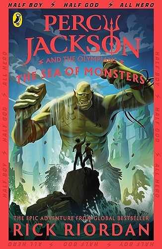 Percy Jackson & The Sea Of Monsters - Paperback, by RICK RIORDAN - Very Good