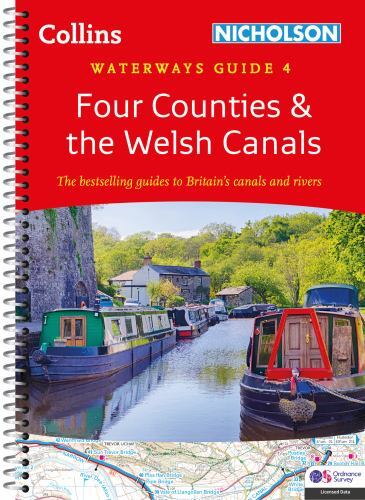 Four Counties And The Welsh Canals by Nicholson Waterways Guides, Nicholson W...