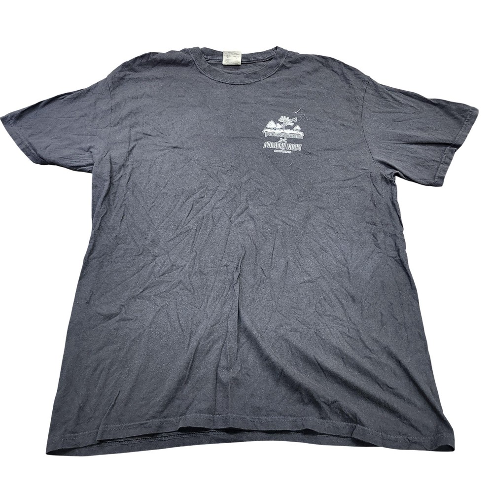 Comfort Colors Shirt Mens XL Black Monday Night Brewing Graphic Beer Tee