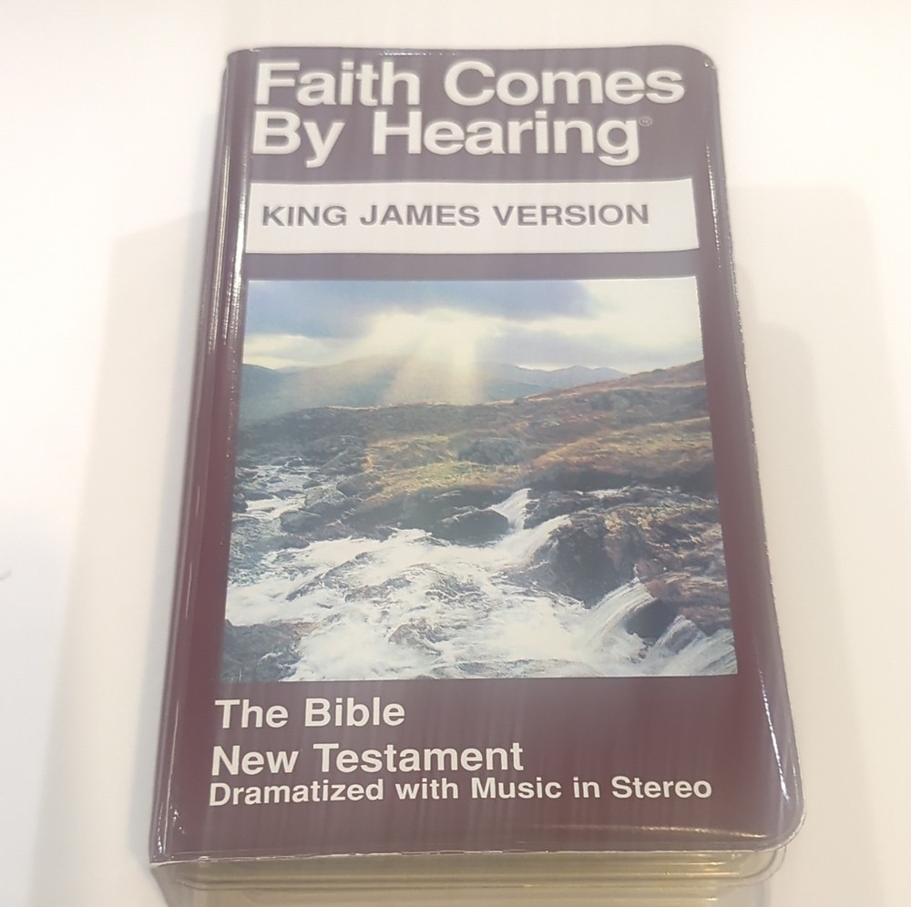 Hosanna Bible Societies King James New Testament Dramatized Cassette Audiobook