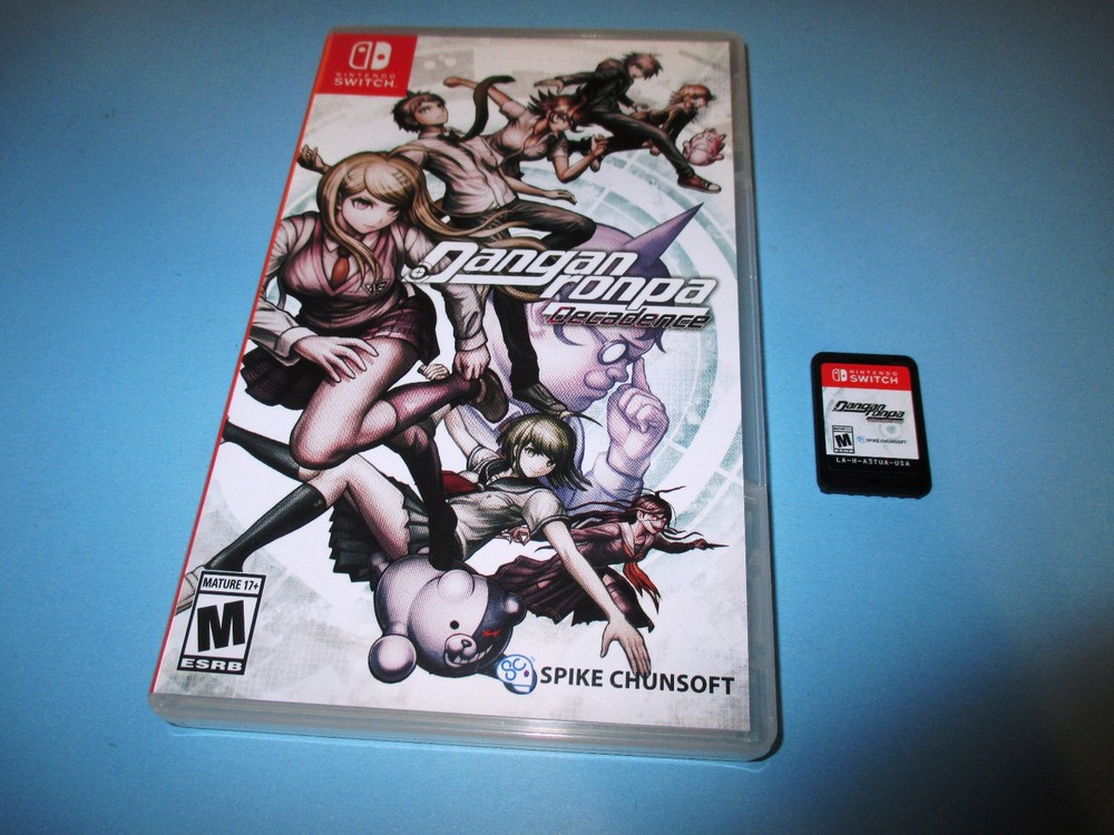 Danganronpa Decadence Nintendo Switch Game w/Case