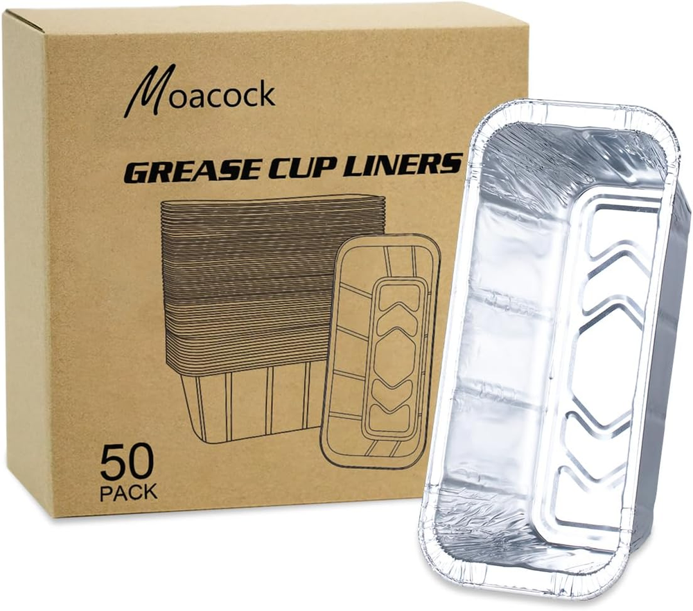 50Pack Blackstone Griddle Drip Pans for 17-36 Inch Models