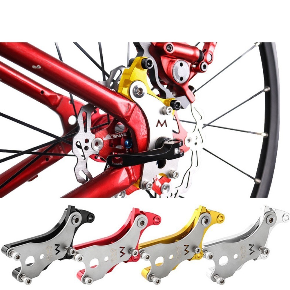 Newest Bike Frame Conversion Kit Bicycle 160mm Disc-Brake Adaptor Bracket Holder
