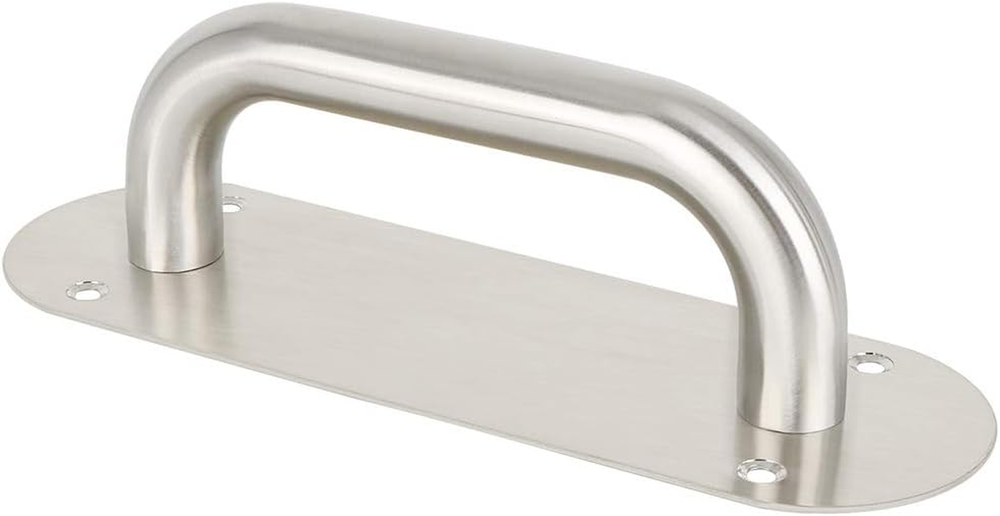 Gate Handle 8 Inch,Door Pull and Push Plate Handles for Outdoor Gate Fence Garag