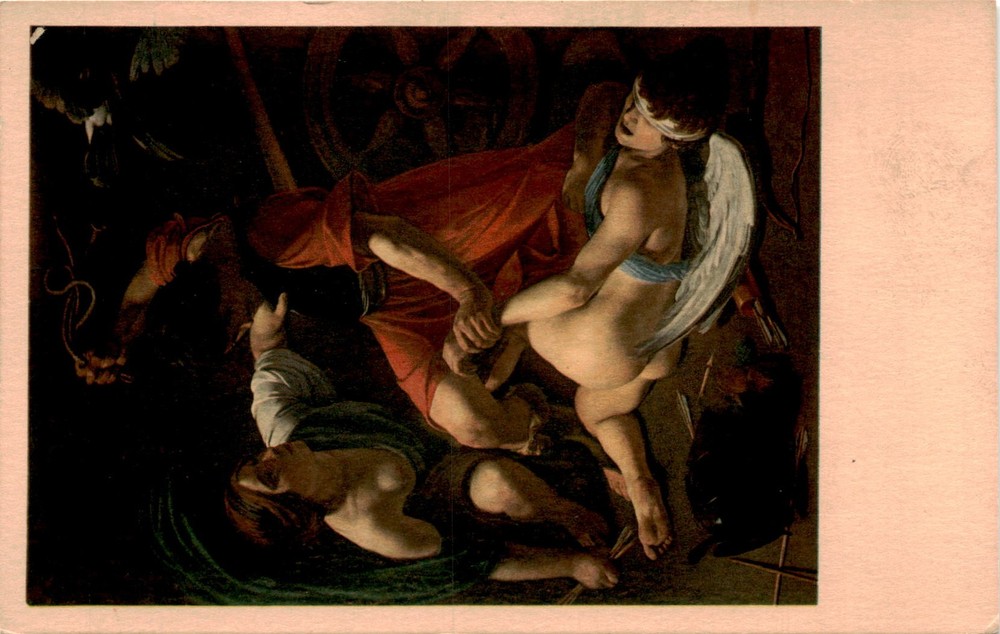 Michelangelo da Caravaggio, Art Institute of Chicago, Arthur Jaffé Postcard