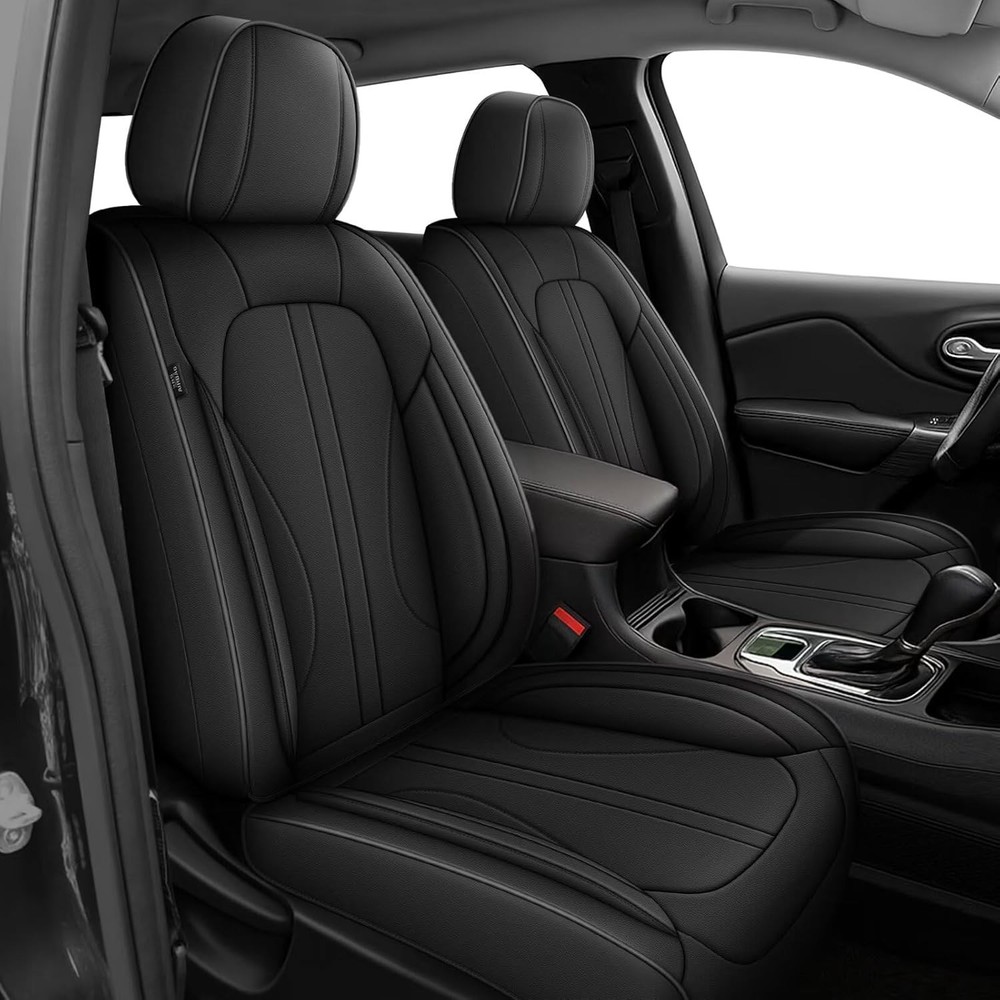 Car Seat Covers For Hyundai Elantra 2017-2025 Faux Leather Cushion ( 5 Seats)