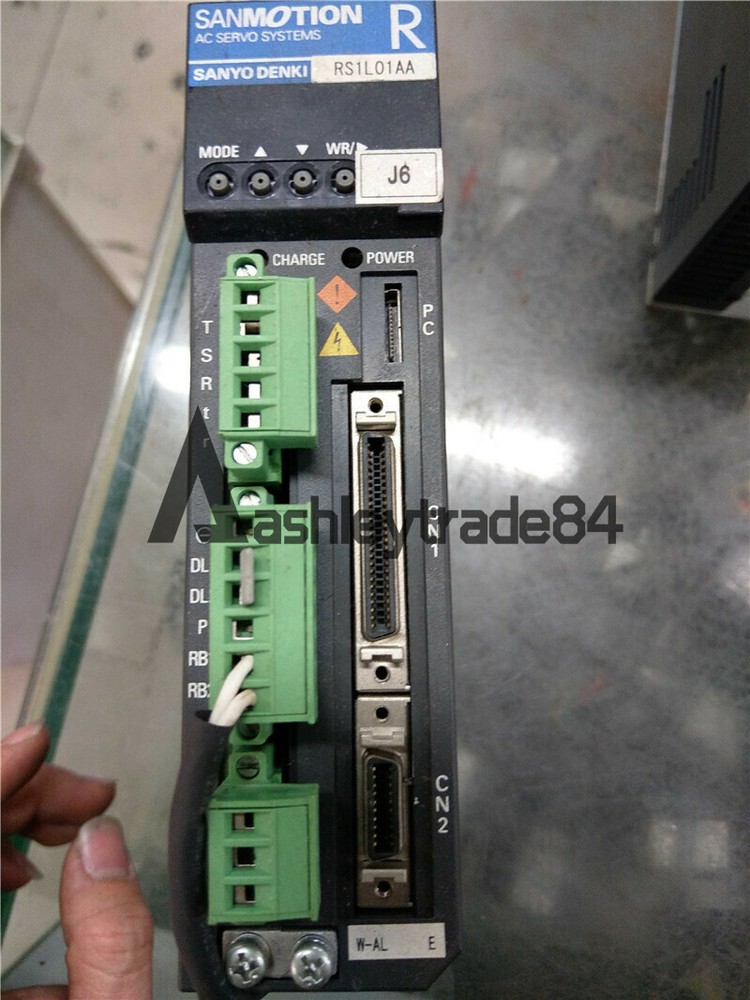 USED 1PCS SANMOTION Servo Driver RS1L01AA PLC Tested in Good Condition #F22