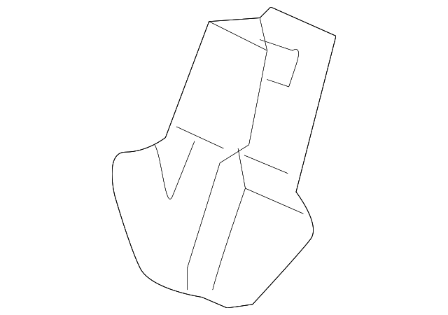 Genuine Honda Recline Cover 82538-SHJ-A01ZG