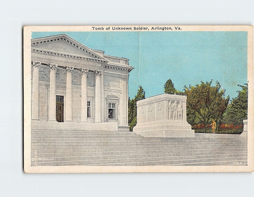 Postcard Tomb Of  Unknown Soldier Arlington Virginia