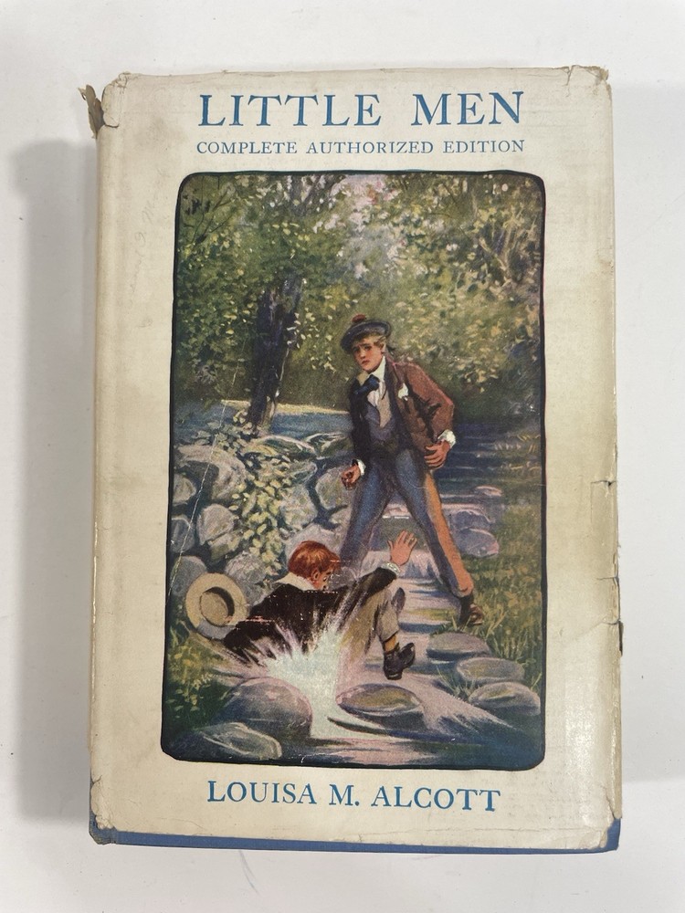 Little Men Louisa M Alcott A. L. Burt Company c1913 illustrations HC DJ