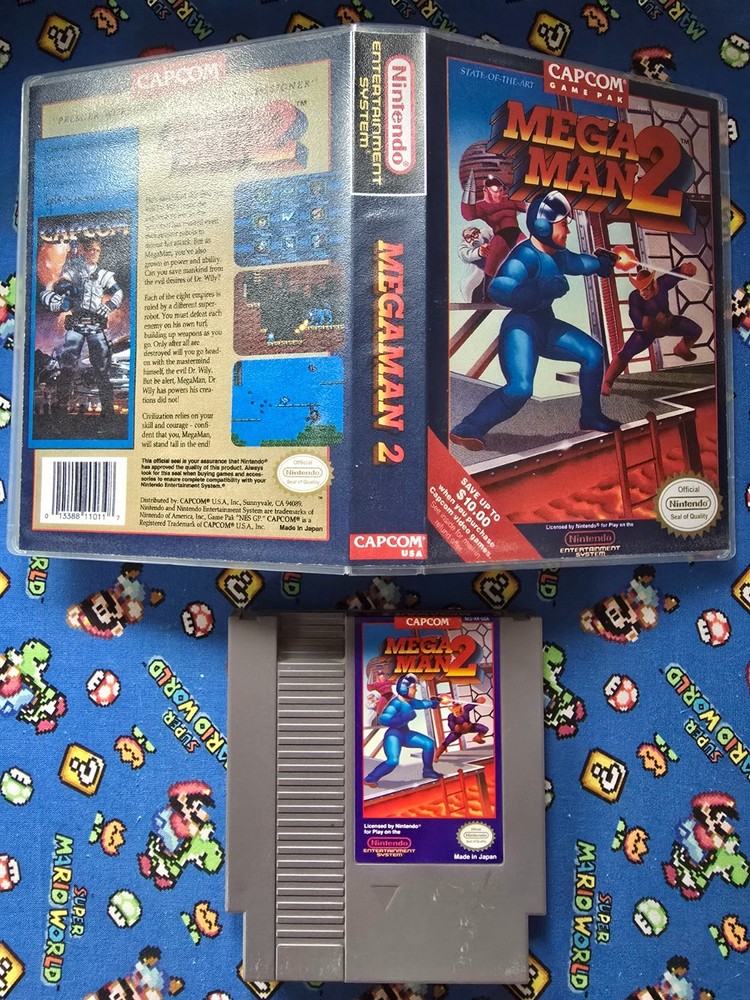 Mega Man 2 (Nintendo Entertainment System NES) + Case