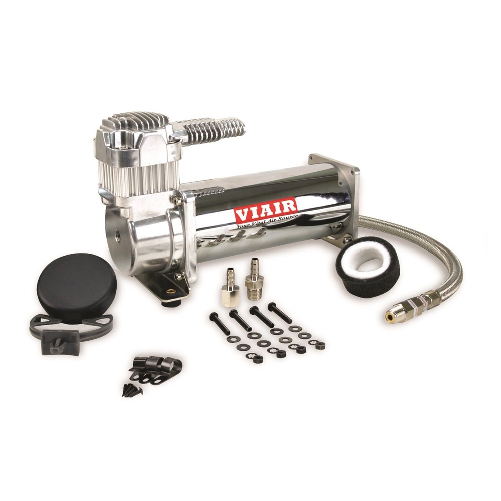 Air Lift 16444 Chrome 12 Volt Viair 444C Air Compressor - 200 PSI