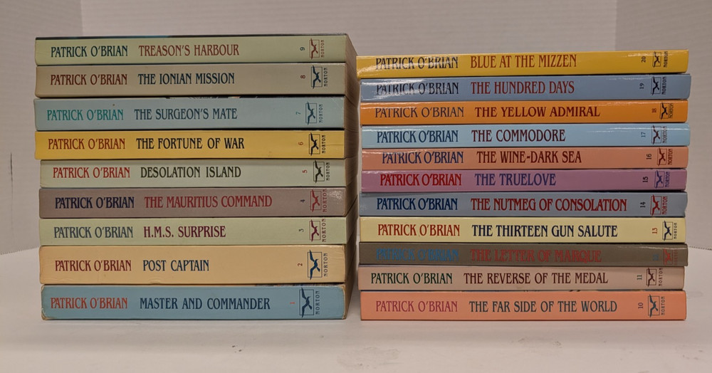 PATRICK O'BRIAN Aubrey Maturin Complete Series 1-20 Set Paperback