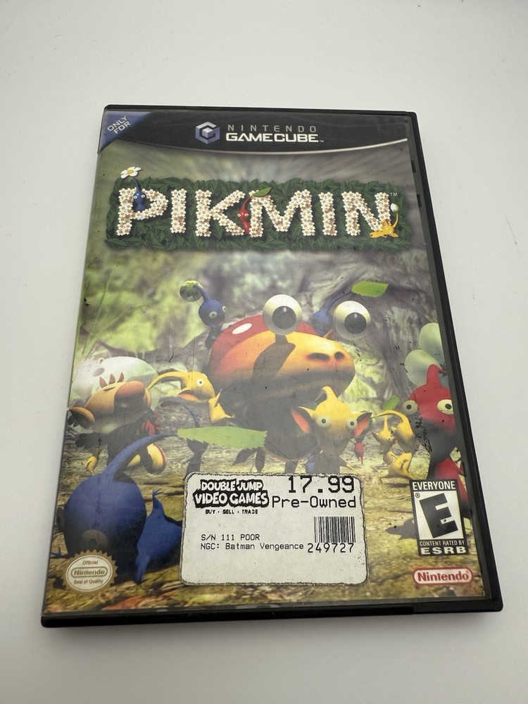 Pikmin (Nintendo GameCube, 2001) Black Label Tested Working