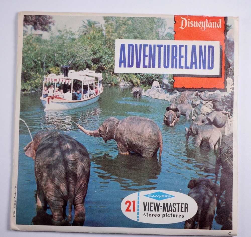 View-Master Disneyland Adventureland California - 3 reel packet A177