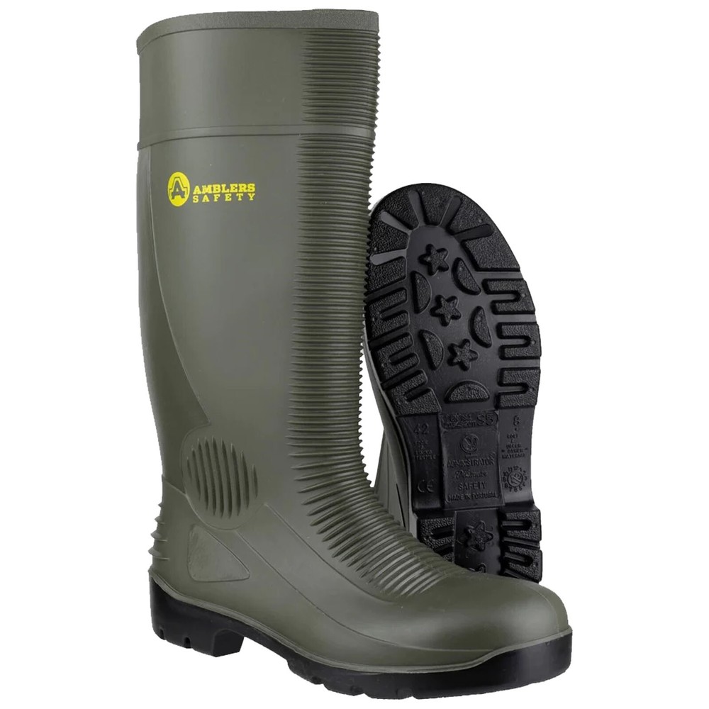 Amblers FS99 S5 Safety Wellington Boots Steel Toe Waterproof Work Wellies