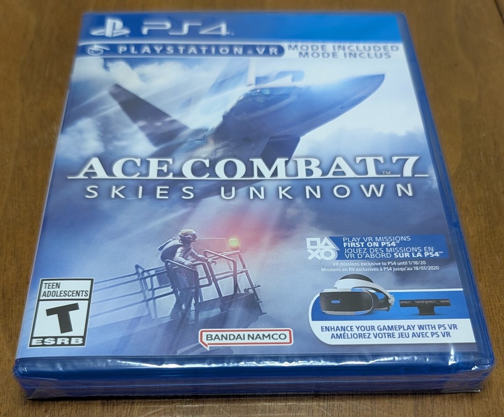 Ace Combat 7: Skies Unknown - PS4 + VR Mode Included - Factory Sealed-image