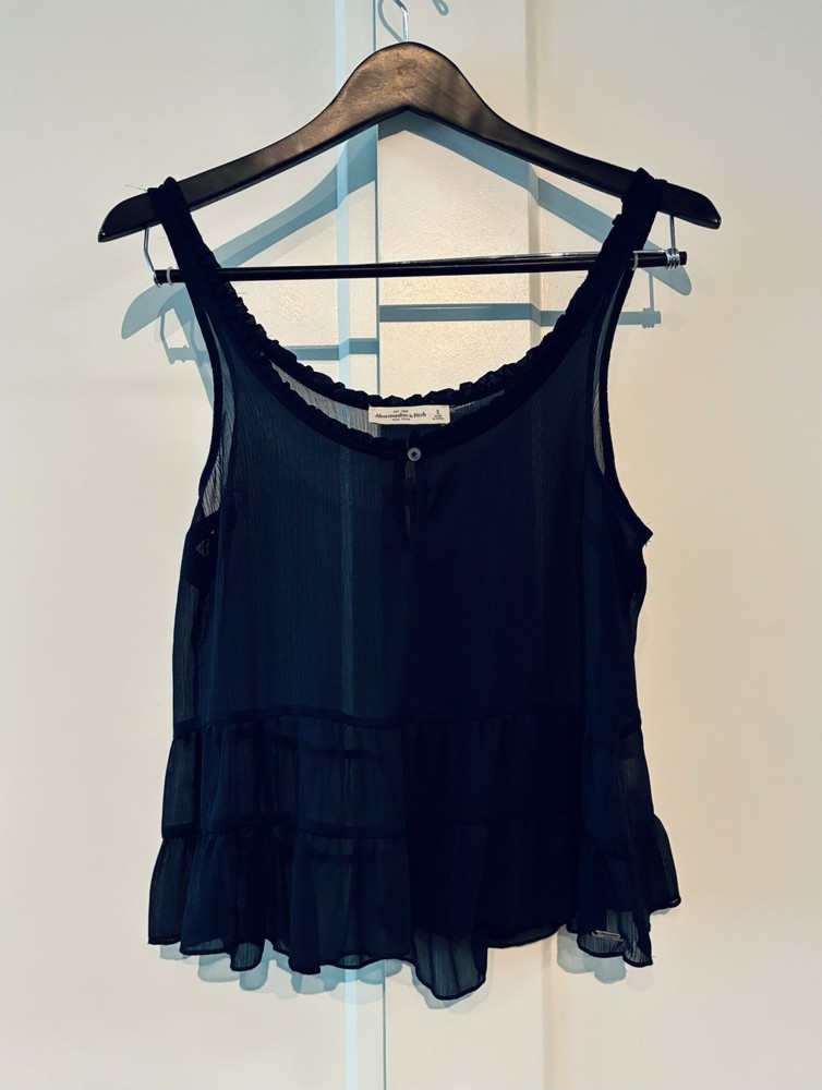 Abercrombie & Fitch Small Navy  Lightweight Camisole