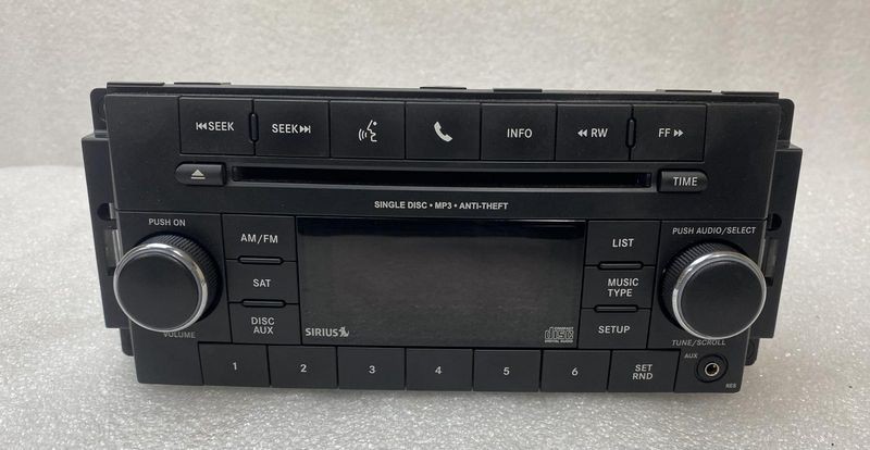 2012-2019 Dodge Caravan AM FM CD Satellite Radio Receiver Uconnect ID RES OEM